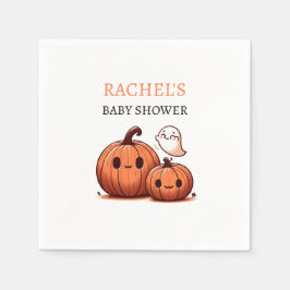 Schattigee pompoen Herfst Halloween-thema Baby sho Servet