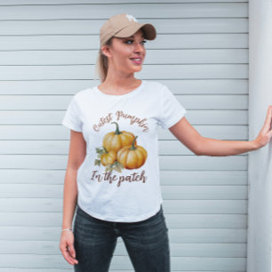 Schattigee pompoen in de patch, herfst Shirt, Herf T-shirt