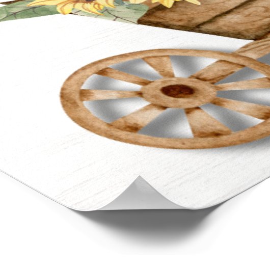 Schattigee pompoen in het Patch Poster (Hoek)