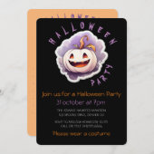 SCHATTIGEE POMPOEN LACHT KAART (Voorkant / Achterkant)