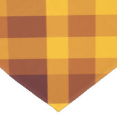 Schattigee Pompoen Sinaasappel Plaid Medium Tafell Tafelloper (Hoek)