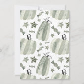 Schattigee pompoen Waterverf Halloween Bash Kaart (Achterkant)