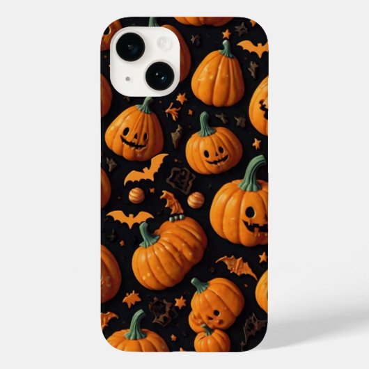 Schattigee pompoenen & Snoep Case-Mate iPhone Case (Achterkant)
