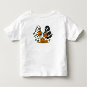 Schattigee pompoengeesten kinder shirts (Achterkant)