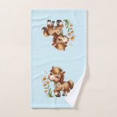 Schattigee Pony eet madeliefjes Bad Handdoek (Handdoek)