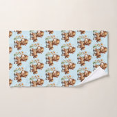 Schattigee Pony eet madeliefjes Bad Handdoek (Handdoek)