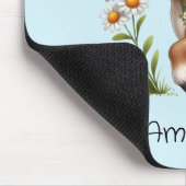 Schattigee Pony eet madeliefjes Muismat (Hoek)