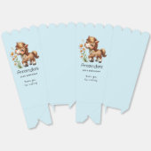 Schattigee Pony eten Daisies Verjaardag Dank u Bedankdoosjes (Ongevouwen)