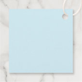 Schattigee Pony eten madeliefjes bedankt Bedankjes Labels (Achterkant)