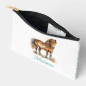 Schattigee Pony Waterverf Paard Kinder naam Etui (Open)