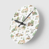 Schattigee pony's ronde klok (Hoek)