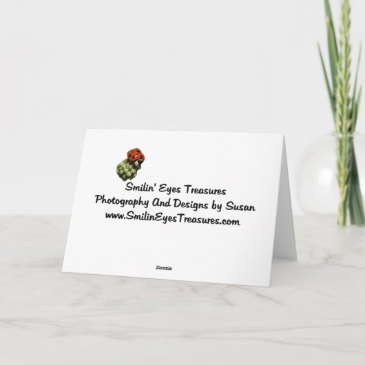 Schattigee Poolse Verjaardag Kaart Puppy Hearts (Achterkant)