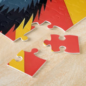 Schattigee Pop Art Badger Legpuzzel (Zijkant)