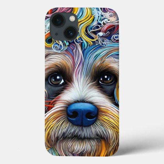 Schattigee Pop Art Terrier Case-Mate iPhone Case (Achterkant)