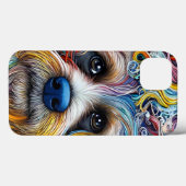 Schattigee Pop Art Terrier Case-Mate iPhone Case (Achterkant (horizontaal))