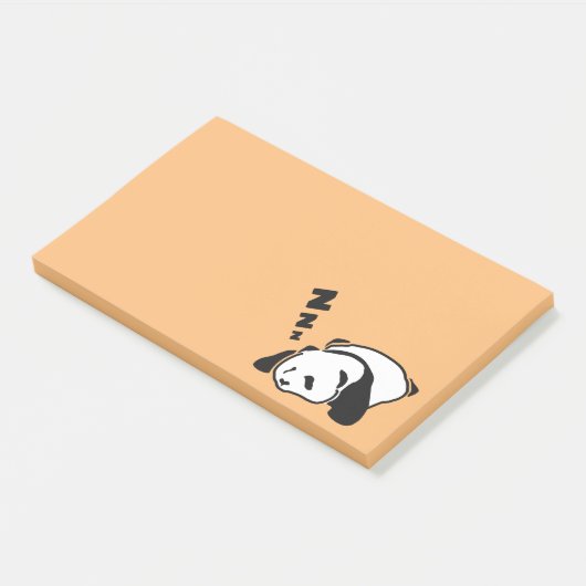 Schattigee Pop Panda Post-it® Notes (Schuin)