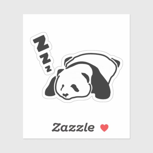 Schattigee Pop Panda Sticker (Vel)