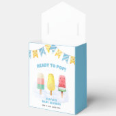 Schattigee Popcicle klaar om pop Ice Cream Baby sh Bedankdoosjes (Open)