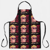 Schattigee Popcorn Valentijn Je maakt mijn hart Po Schort (Voorkant)