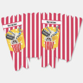 Schattigee popcornfilm aanpasbaar bedankdoosjes (Ongevouwen)