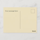 Schattigee popcornliefhebbers voegen bericht toe briefkaart (Achterkant)