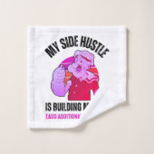 Schattigee POPEYE Mijn Side Hustle is het bouwen v Bad Handdoek (Wasdoekje)