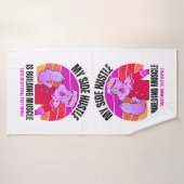 Schattigee POPEYE Mijn Side Hustle is het bouwen v Badhanddoek (Badhanddoek)