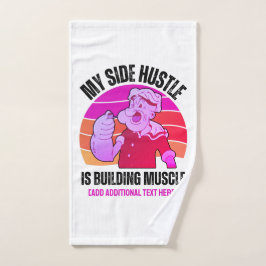 Schattigee POPEYE Mijn Side Hustle is het bouwen v Handdoek