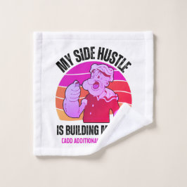 Schattigee POPEYE Mijn Side Hustle is het bouwen v Washandje