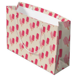 Schattigee Popsicle Vrienden Gift Bag Groot Cadeauzakje