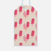 Schattigee Popsicles Summer Gift Label Cadeaulabel (Achterkant)