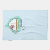 Schattigee Positivitea Gift voor Theeliefhebber Theedoek (Horizontaal)