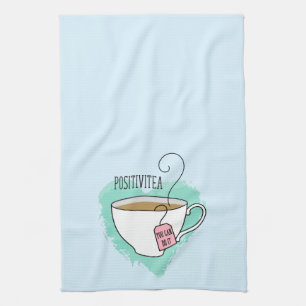 Schattigee Positivitea Gift voor Theeliefhebber Theedoek