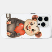 Schattigee Possum telefoonhoesje Case-Mate iPhone Case (Achterkant (horizontaal))
