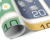 Schattigee postzegels inpakpapier (Rol Hoek)