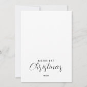 Schattigee prachtige sneeuwman Frosted Landscape F Feestdagenkaart (Achterkant)