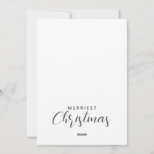 Schattigee prachtige sneeuwman Frosted Landscape F Feestdagenkaart (Achterkant)