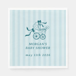 Schattigee Preppy Baby kinderwagen Baby shower Servet