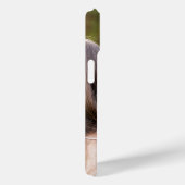 Schattigee preppy golvende rand perzik foto Case-Mate iPhone case (Achterkant / Rechts)