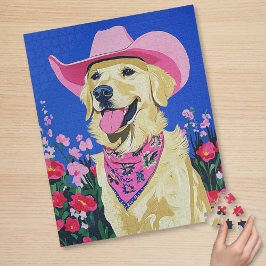 Schattigee preppy hondenpuzzel legpuzzel