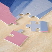 Schattigee preppy kattenpuzzel legpuzzel (Zijkant)