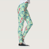 Schattigee Prestaties Groene Yogabroek Leggings (Rechts)