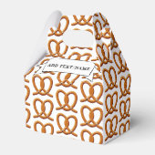 Schattigee Pretzel Tekening Prints Bedankdoosjes (Achterkant)