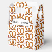 Schattigee Pretzel Tekening Prints Bedankdoosjes (Geopend)