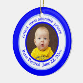 Schattigee Prince Charming Photo Ornament (Links)