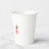 Schattigee Princess Coffee Mok Papieren Bekers (Links)
