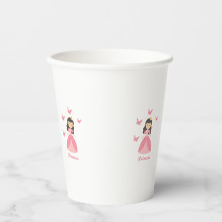 Schattigee Princess Coffee Mok Papieren Bekers