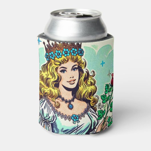 Schattigee Princess Comics Blikjeskoeler (Blikje Achterkant)