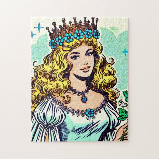  Schattigee Princess Comics Legpuzzel (Verticaal)