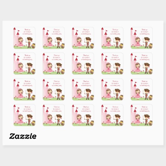 Schattigee Princess en PIrate Stickers (Vel)